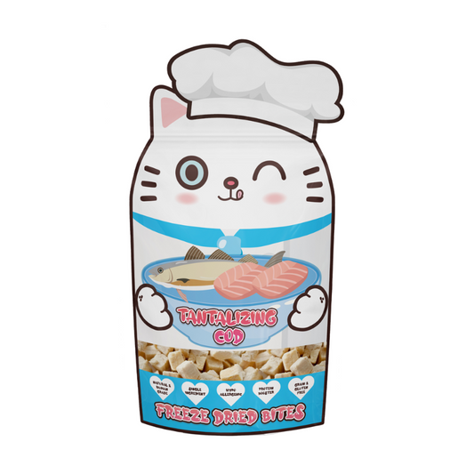Jollycat Tantalizing Cod Freeze Dried Bites - 30g