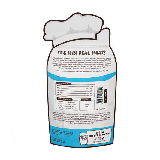 Jollycat Yummy Pollack Freeze Dried Bites - 18g