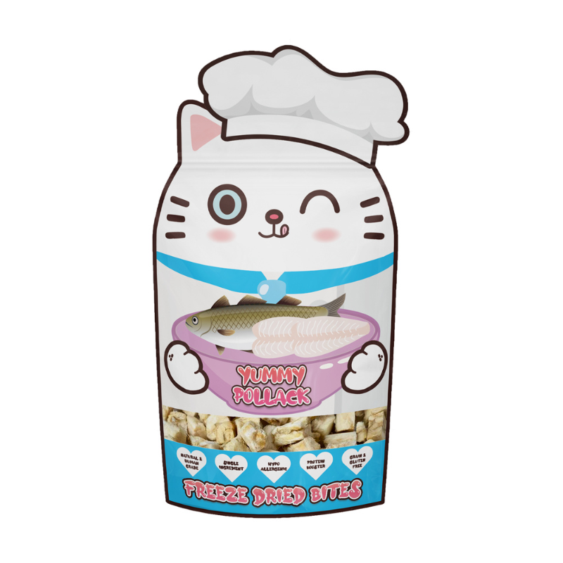 Jollycat Yummy Pollack Freeze Dried Bites - 18g