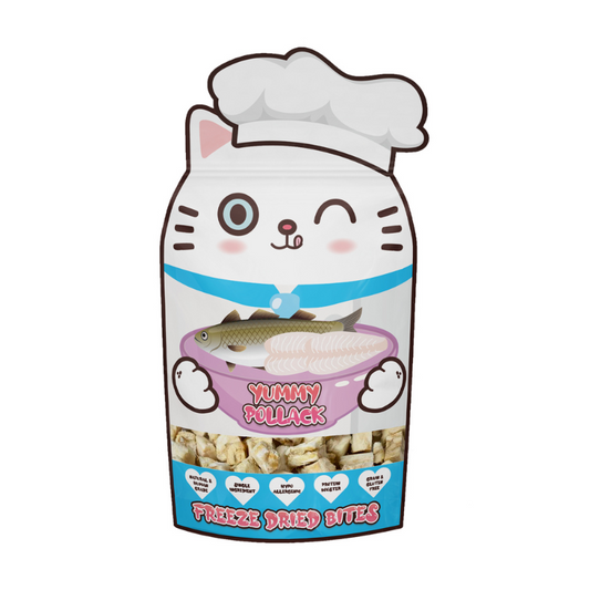 Jollycat Yummy Pollack Freeze Dried Bites - 18g