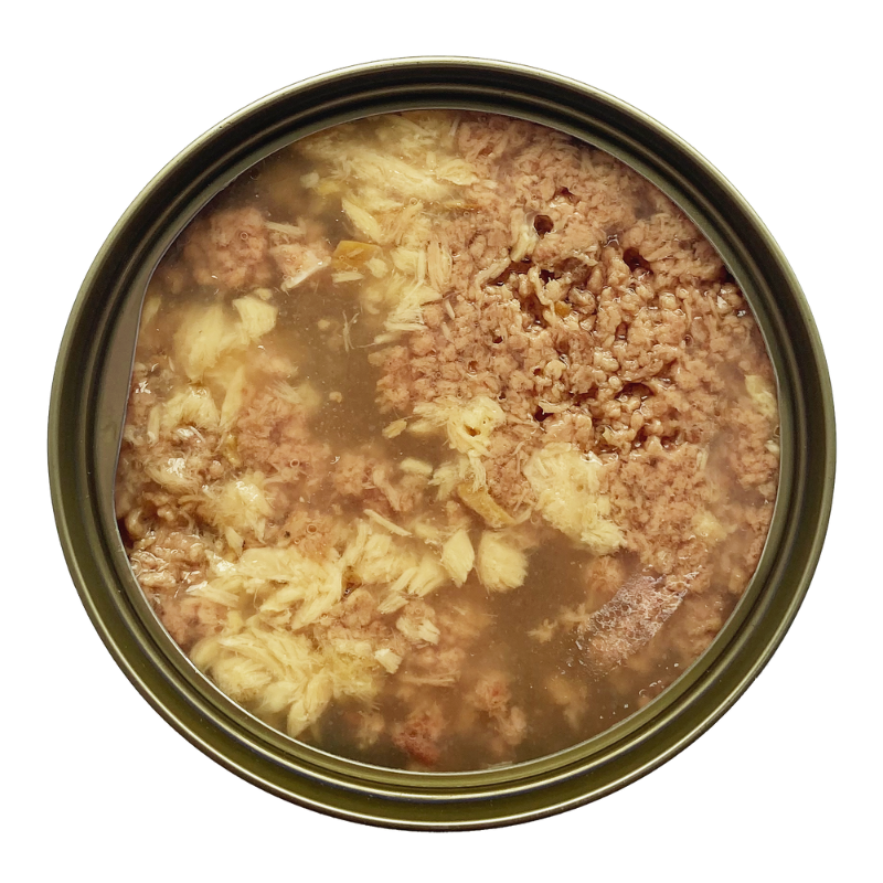 Jollycat Fresh White Meat Tuna & Salmon Flakes in Jelly - 80g