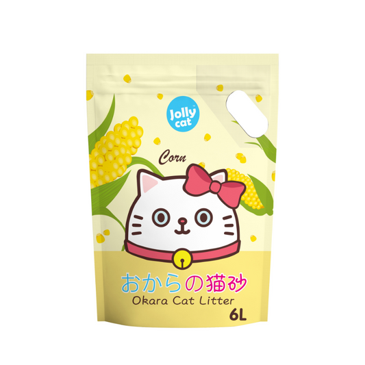 Jollycat Okara Cat Litter Corn - 6L
