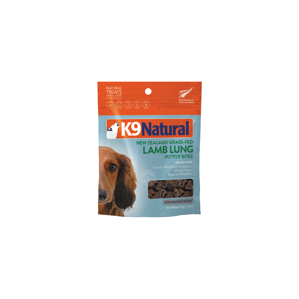 K9 Natural Lamb Lung Protein Bites
