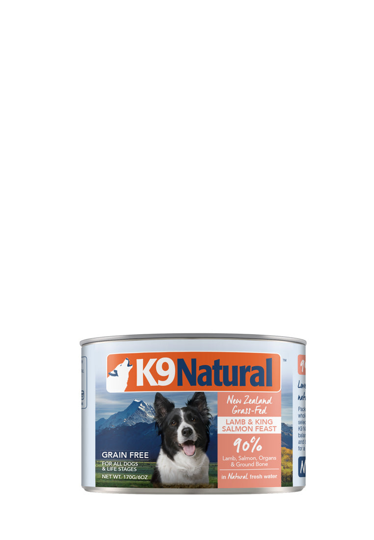 K9 Natural Canned Lamb & Salmon 170gm /24 Cans