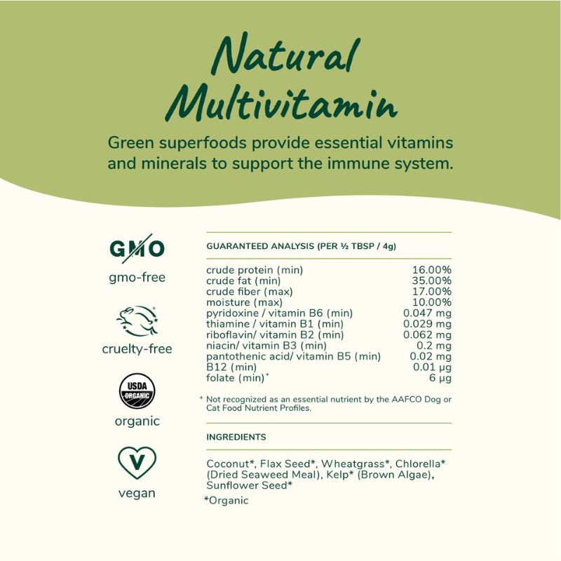 Kin+Kind Organic Healthy Skin & Coat Supplement