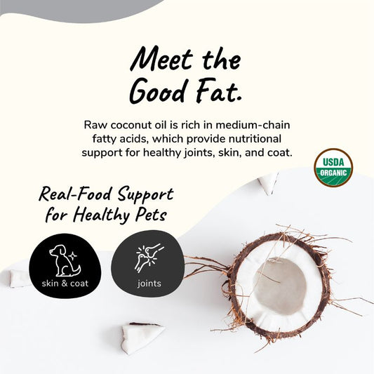 Kin+Kind Organic Raw Cold-Pressed Coconut Oil