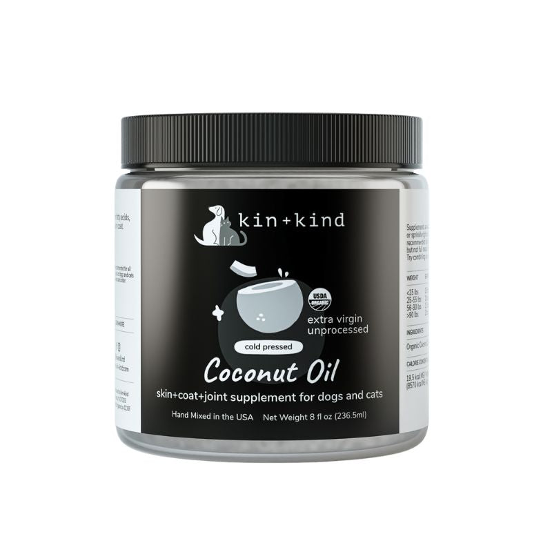 Kin+Kind Organic Raw Cold-Pressed Coconut Oil