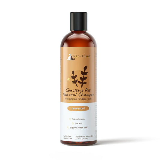 Sensitive Skin Natural Shampoo - Oatmeal Unscented