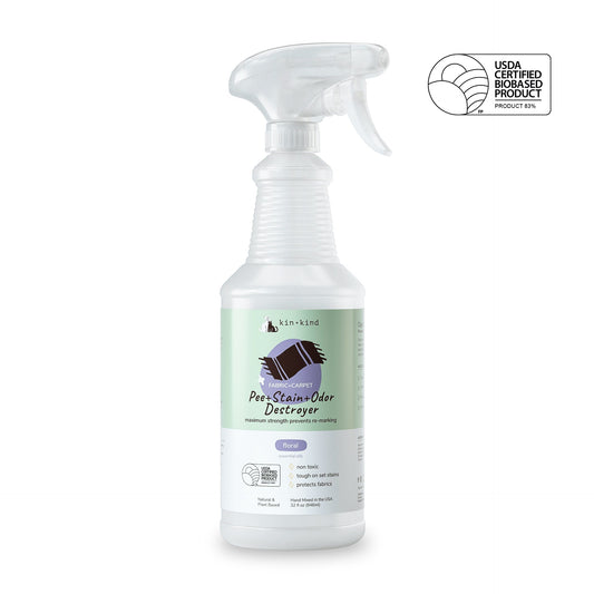 Kin+Kind Stain & odor Urine Destroyer, Carpet & Fabric - Lavender