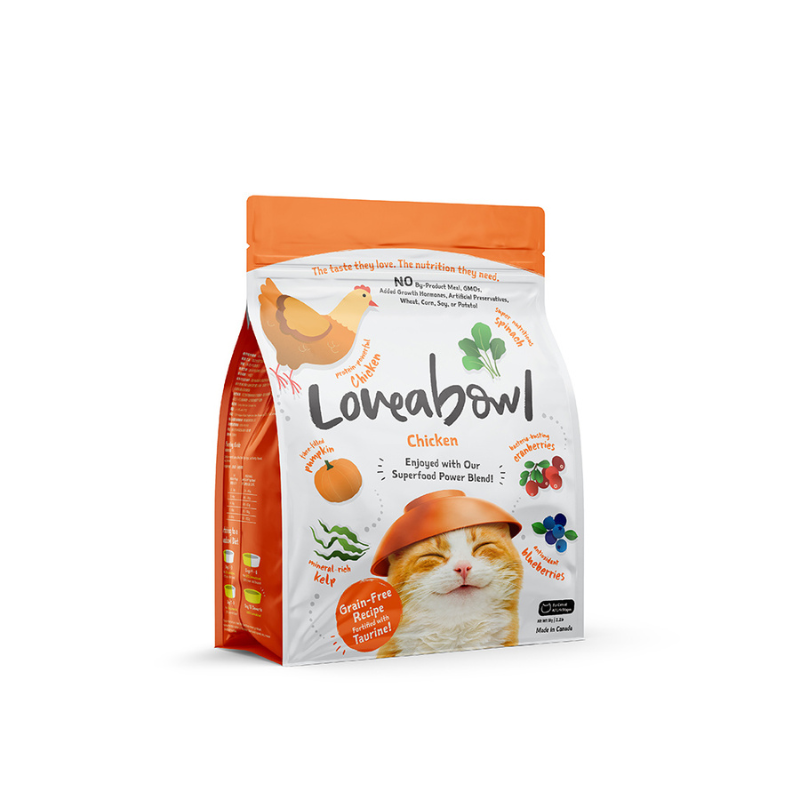 Loveabowl Chicnek Grain Free Dry Cat Food [4 Sizes]