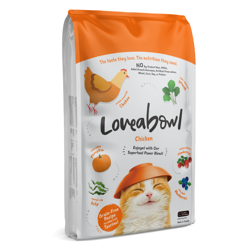 Loveabowl Chicnek Grain Free Dry Cat Food [4 Sizes]