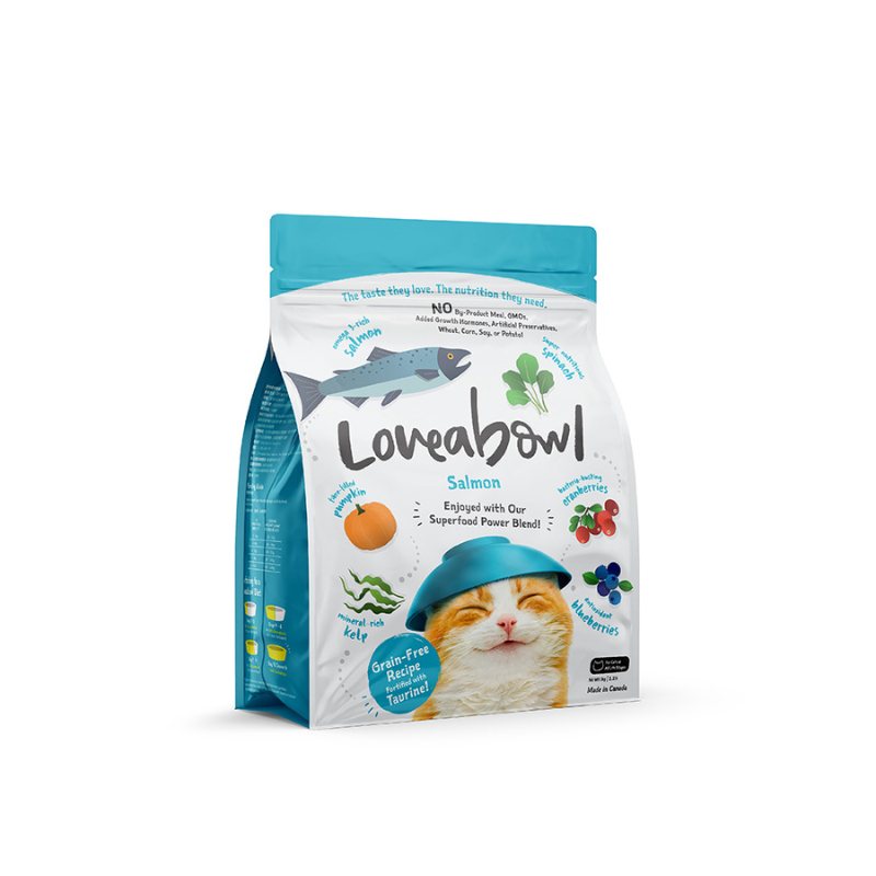 Loveabowl Salmon Grain Free Dry Cat Food [4 Sizes]