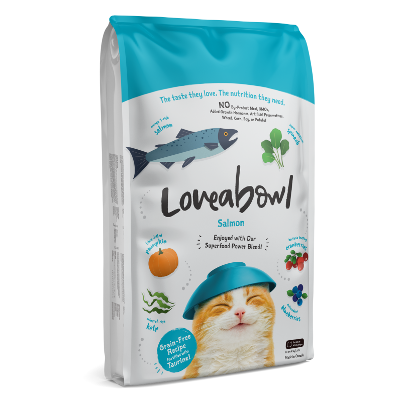 Loveabowl Salmon Grain Free Dry Cat Food [4 Sizes]