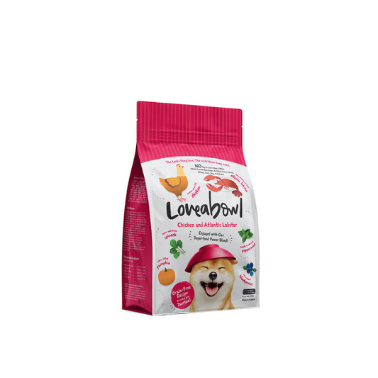 Loveabowl Chicken & Atlantic Lobster Grain Free Dry Dog Food [4 Sizes]