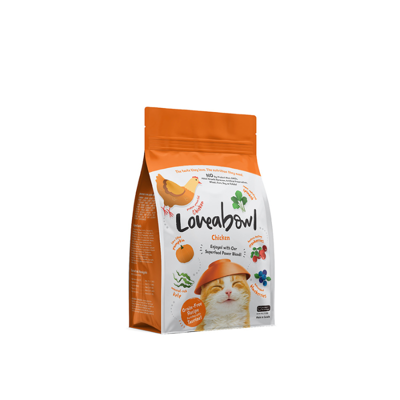Loveabowl Chicnek Grain Free Dry Cat Food [4 Sizes]