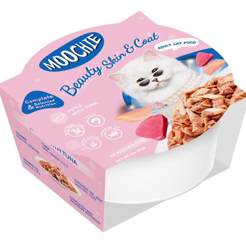 Moochie Beauty Skin & Coat Tuna Mince - 85g