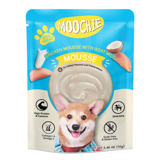 Moochie Chicken Mousse with Goat Milk - 70g