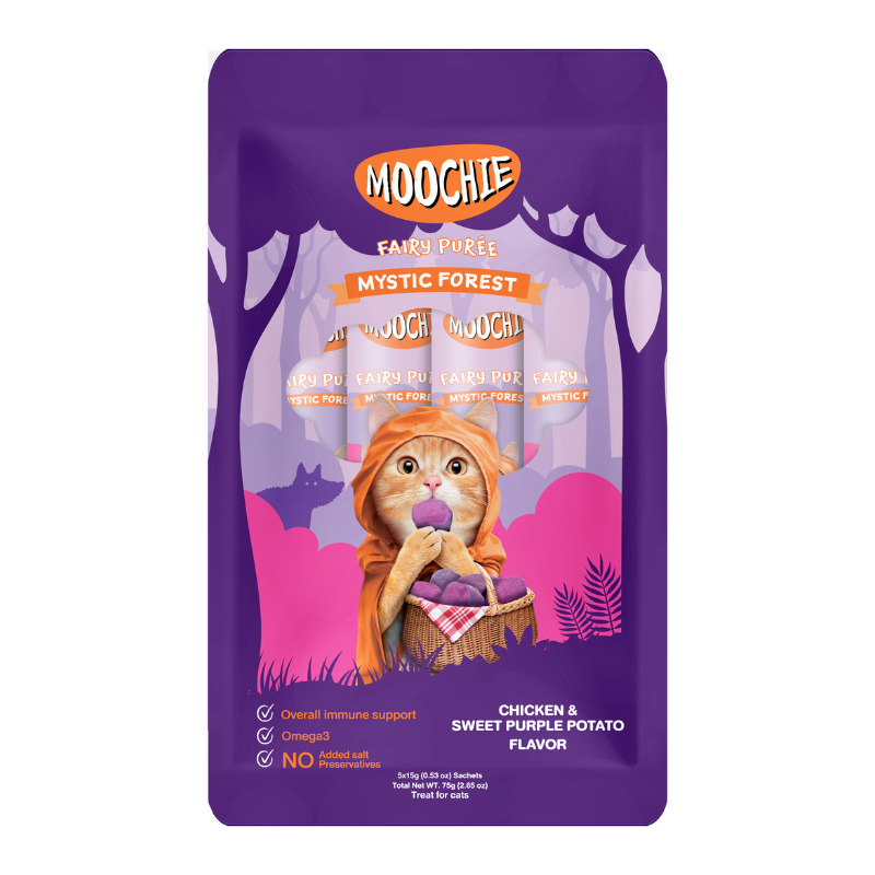 Moochie Chicken & Purple Sweet Potato Fairy Purée [2 Sizes]