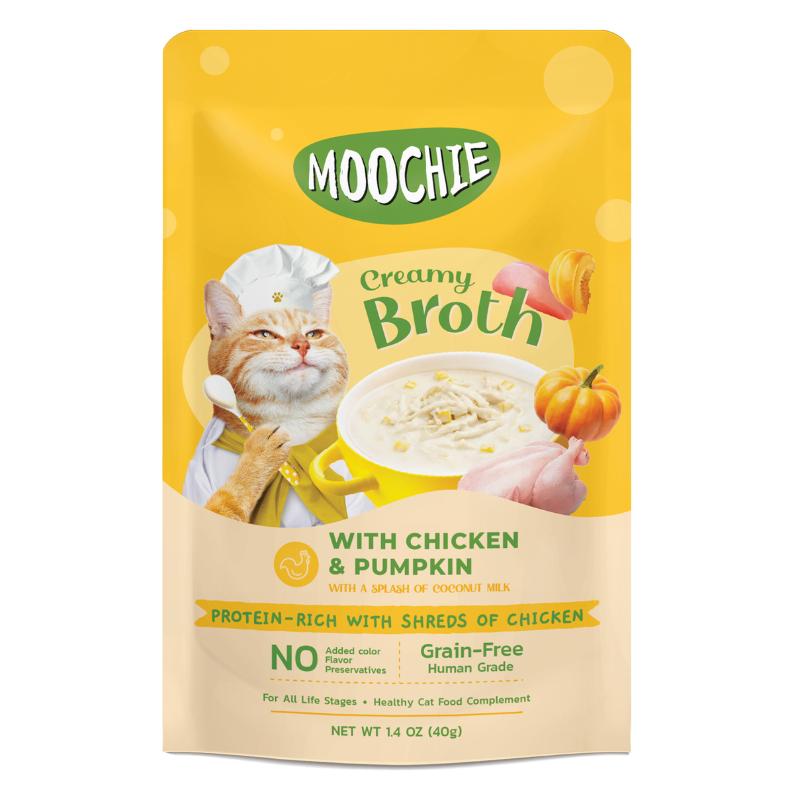 Moochie Creamy Broth with Chicken & Pumpkin - 40g