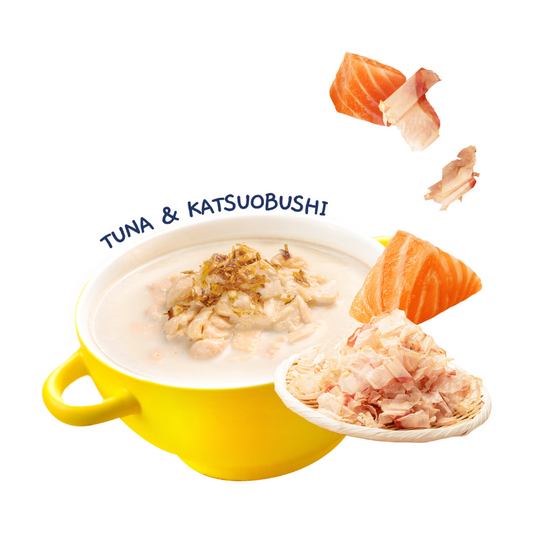 Moochie Creamy Broth with Salmon & Katsuobushi - 40g