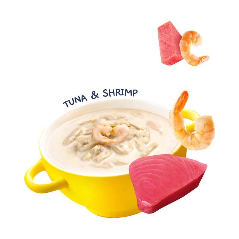 Moochie Creamy Broth with Tuna & Shrimp - 40g