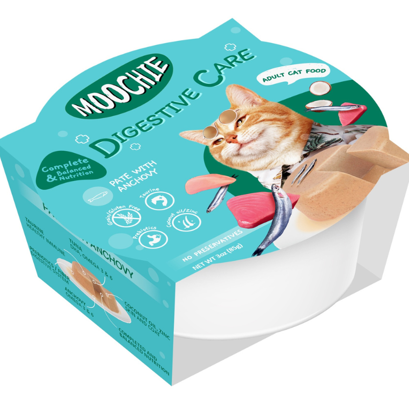 Moochie Digestive Care Anchovy Paté - 85g