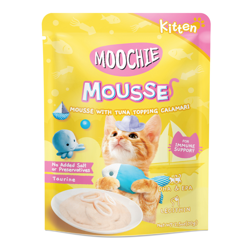 Moochie Mousse with Tuna Topping Calamari - 70g