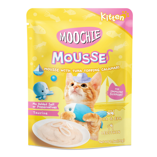 Moochie Mousse with Tuna Topping Calamari - 70g