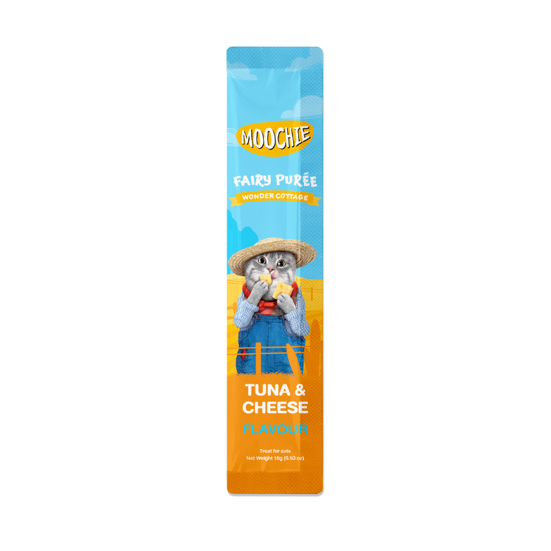 Moochie Tuna & Cheese Fairy Purée [2 Sizes]