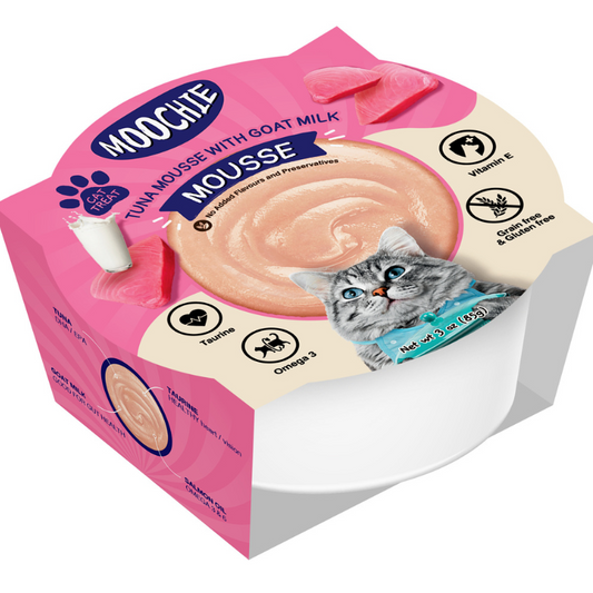 Moochie Tuna Mousse with Goat Milk - 85g