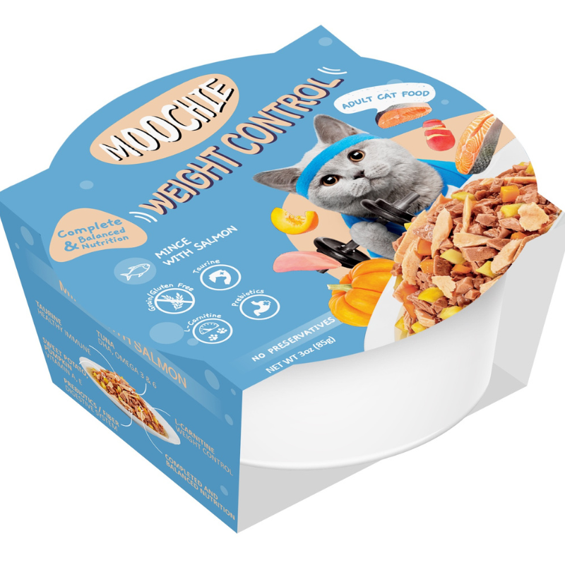 Moochie Weight Control Salmon Mince - 85g
