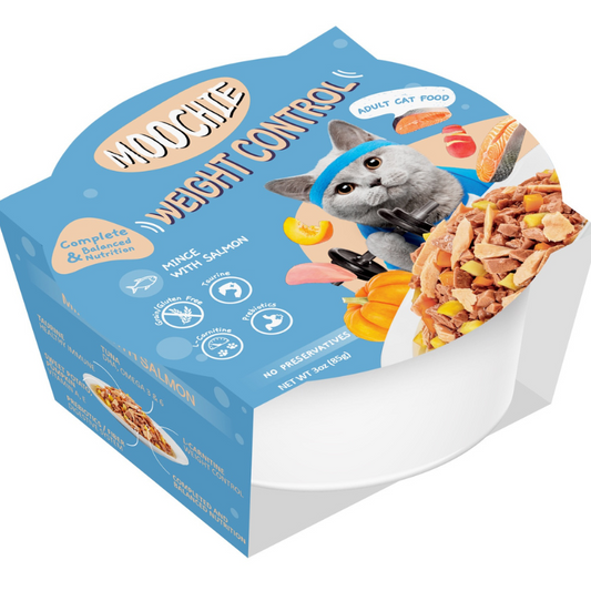 Moochie Weight Control Salmon Mince - 85g