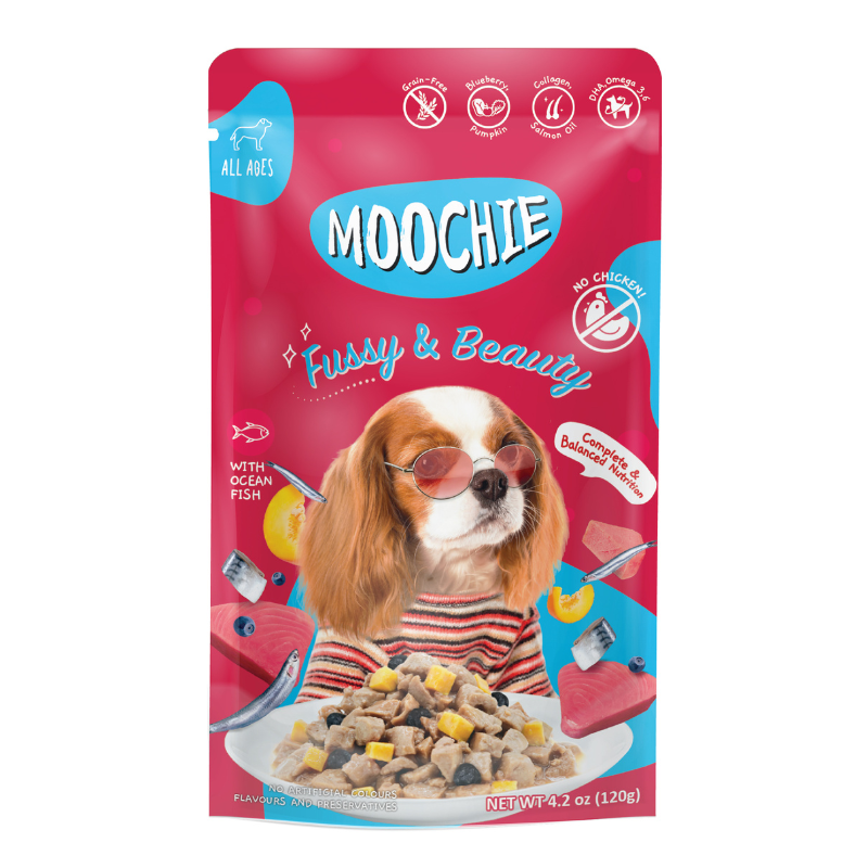 Moochie Fussy & Beauty Ocean Fish - 120g