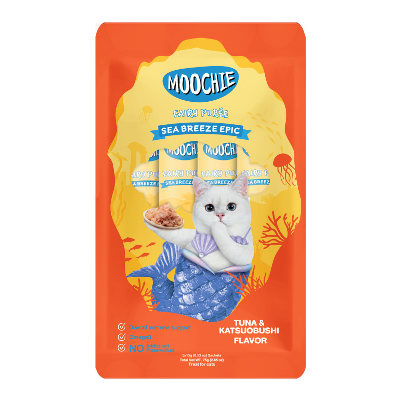 Moochie Tuna & Katsuobushi Fairy Purée [2 Sizes]