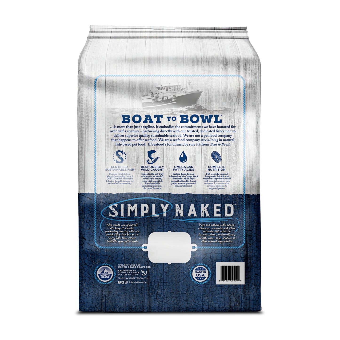 Simply Naked Dog Wild Select Seafood (All Life Stage) - 2 Sizes