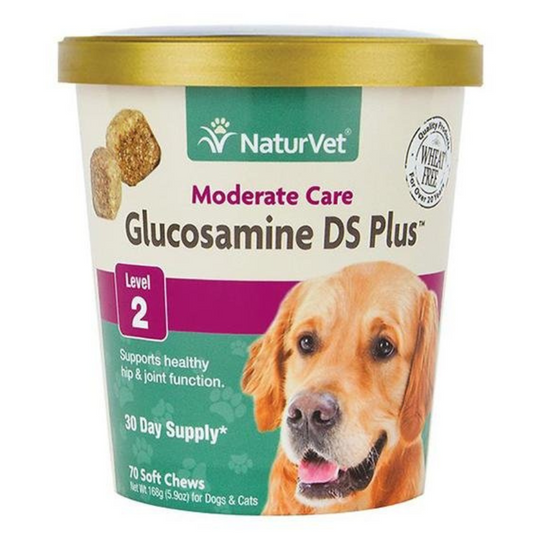 NaturVet Glucosamine DS Plus™ Soft Chews Supplement For Dogs - 70ct