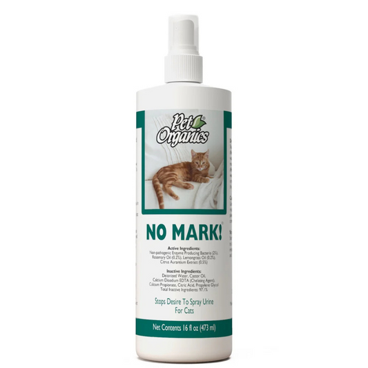 NaturVet Pet Organics - No Mark! Stop Cats’ Desire to Urine Mark - 16fl.oz