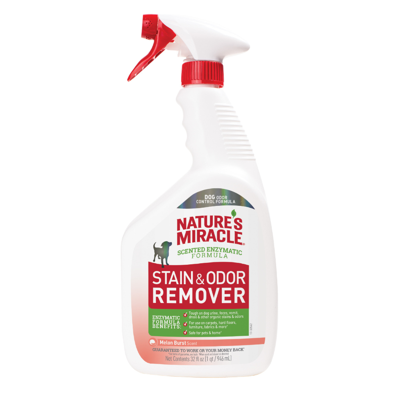 Nature’s Miracle Original Stain and Odor Remover for Dogs - Melon Burst Scent - 32oz