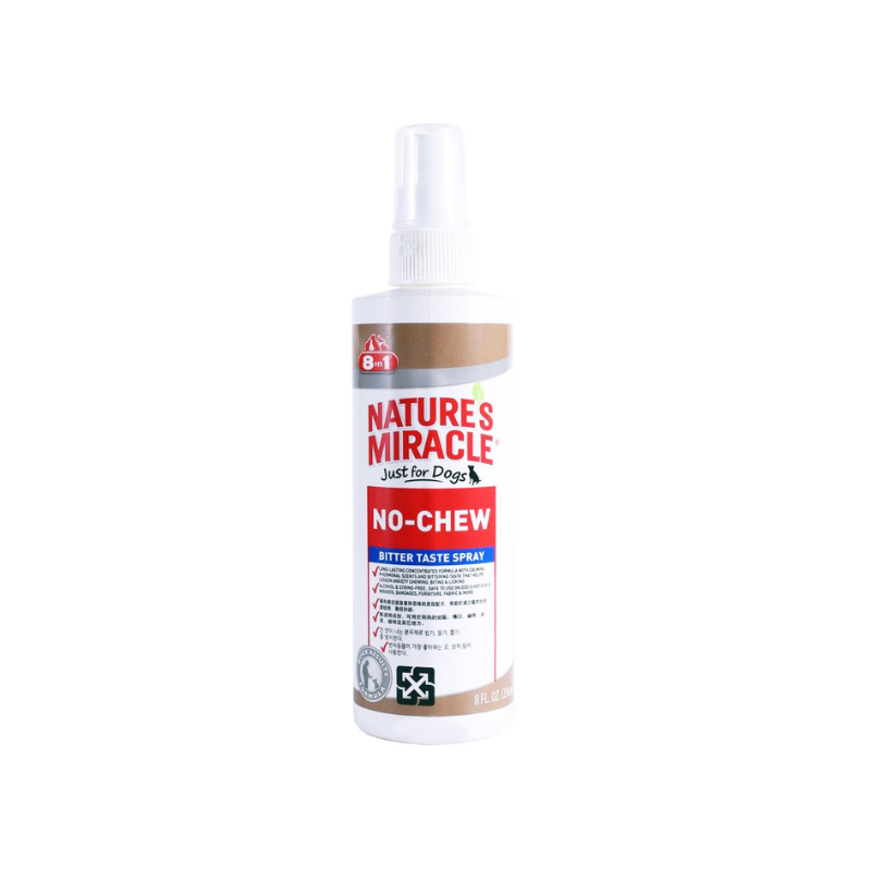Nature’s Miracle No Chew Bitter Taste Spray - 8oz