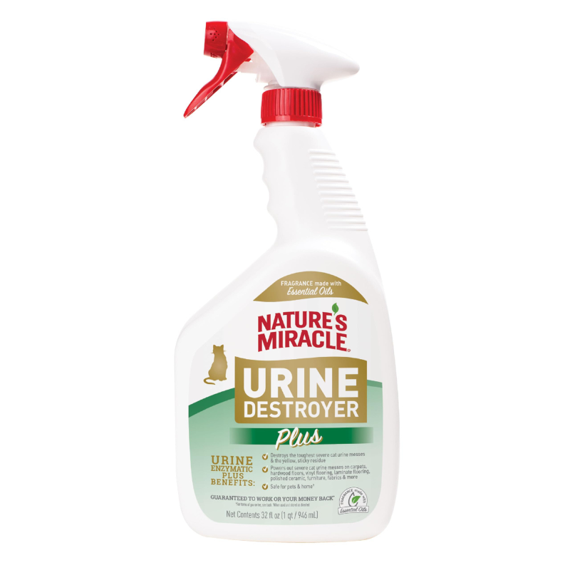 Nature’s Miracle Urine Destroyer Plus for Cats - 32oz