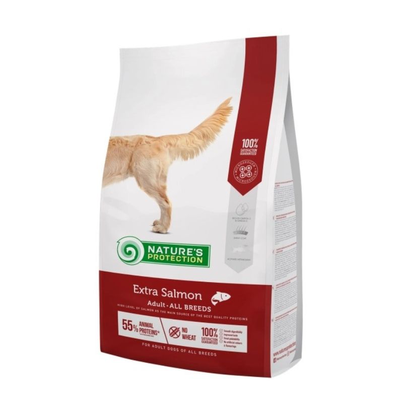 Nature's Protection Extra Salmon Dog [2 Sizes]