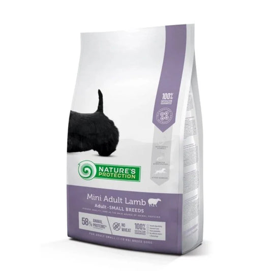 Nature's Protection Mini Adult Lamb Dog - 2kg