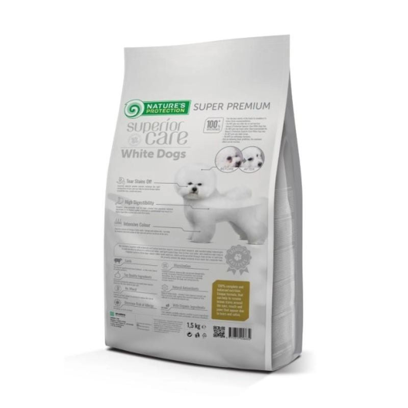 Nature’s Protection Superior Care White Dogs Lamb Small Breed Dog - 1.5kg