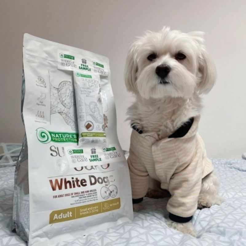 Nature’s Protection Superior Care White Dogs Lamb Small Breed Dog - 1.5kg