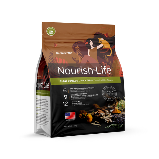 Nurture Pro Nourish Life Chicken Kitten & Adult Dry Cat Food [2 Sizes]