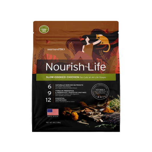 Nurture Pro Nourish Life Chicken Kitten & Adult Dry Cat Food [2 Sizes]