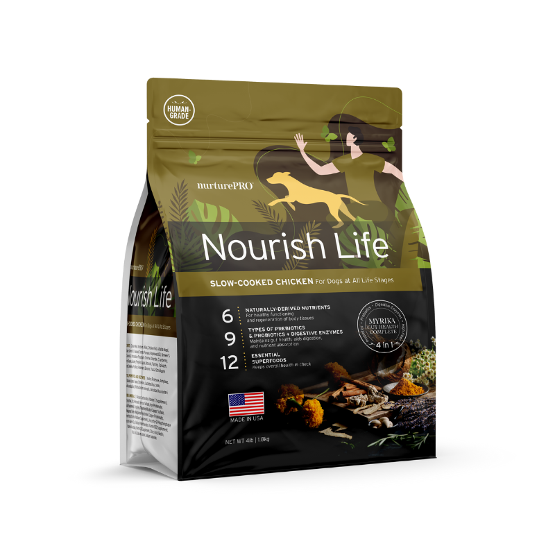 Nurture Pro Nourish Life Chicken Puppy & Adult Dry Dog Food [3 Sizes]