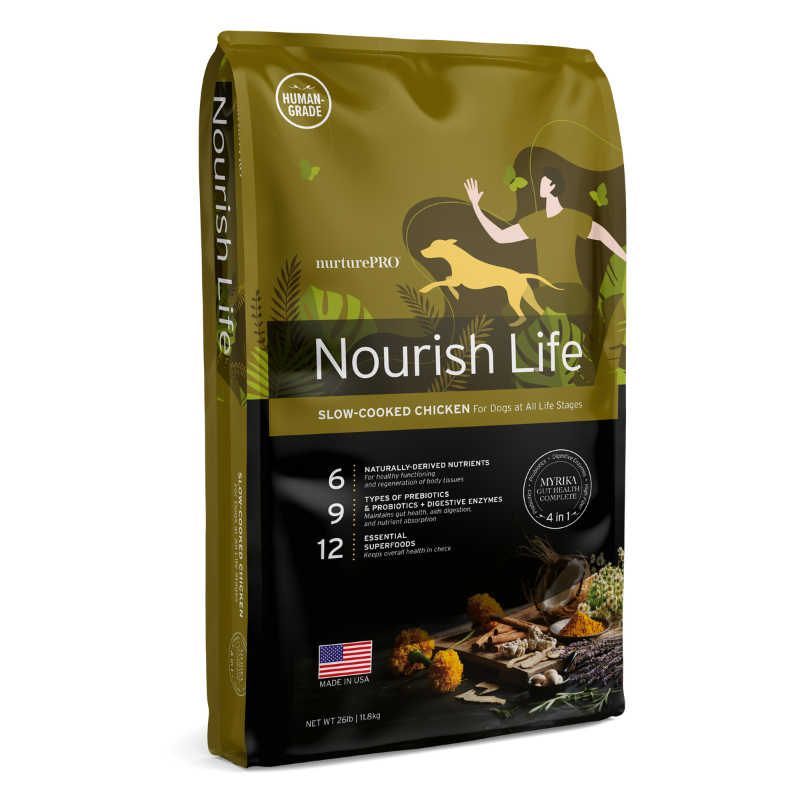 Nurture Pro Nourish Life Chicken Puppy & Adult Dry Dog Food [3 Sizes]
