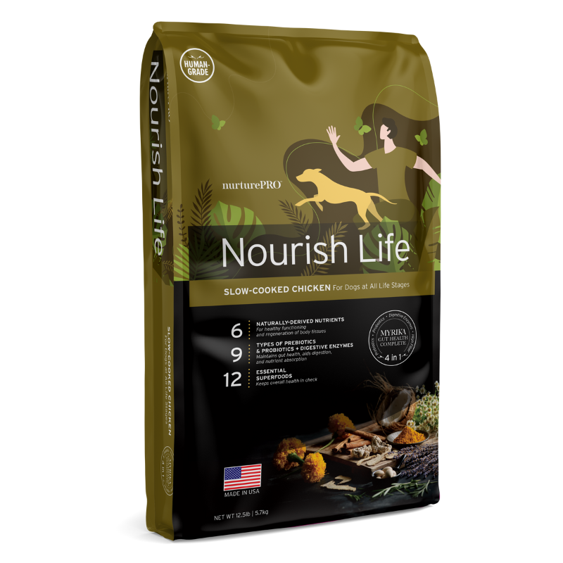 Nurture Pro Nourish Life Chicken Puppy & Adult Dry Dog Food [3 Sizes]