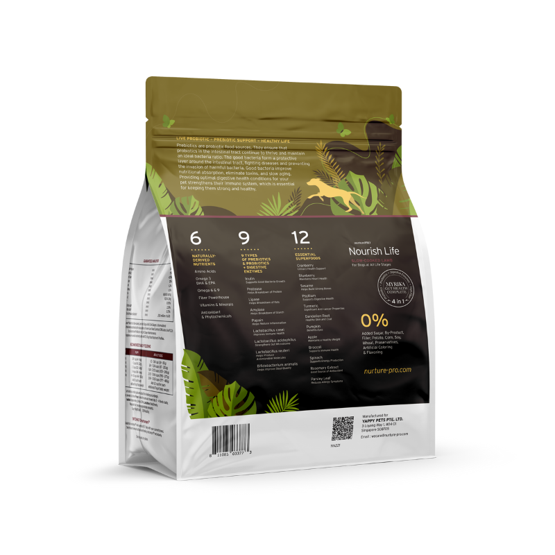 Nurture Pro Nourish Life Lamb Adult Dry Dog Food [3 Sizes]